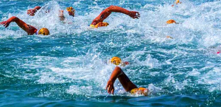 Can You Stop Swimming During A Triathlon?