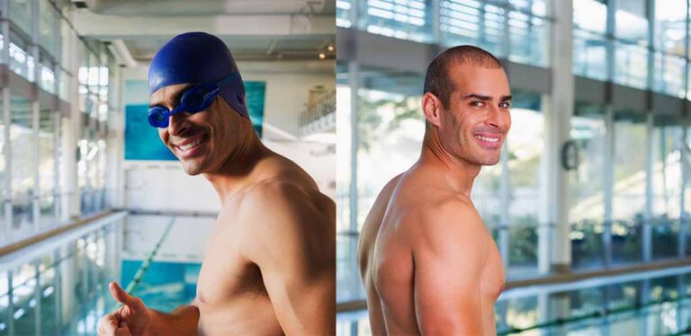 Do Bald Swimmers Wear Caps?