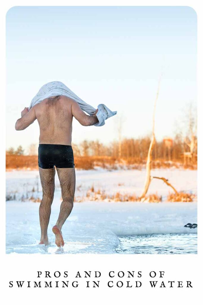 pros and cons of swimming in cold water